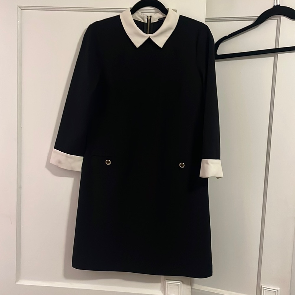 Black & White Tommy Hilfiger Dress Size 8